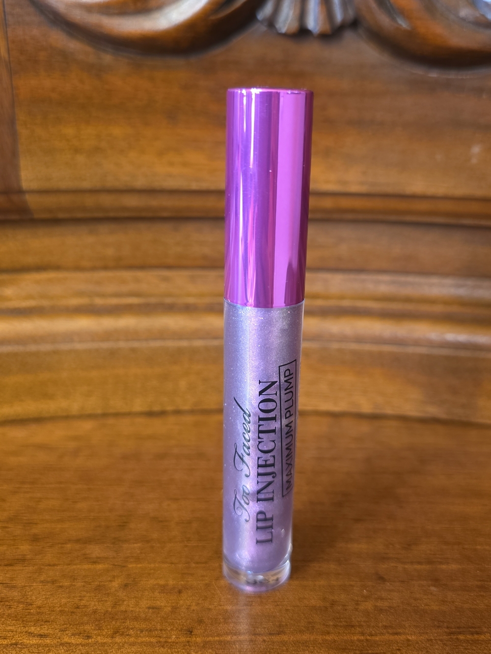 Too Faced Lip Injection Maximum Plump, Amethyst Crystal, .14oz--New
